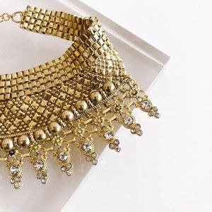 Pebby Forevee - The Trickle Statement chocker necklace - New